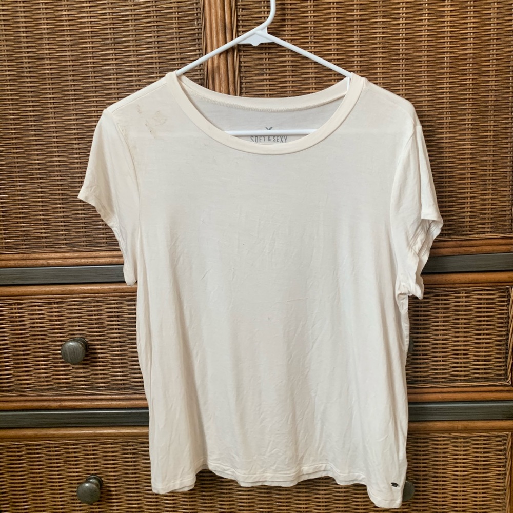 White soft & sexy top!